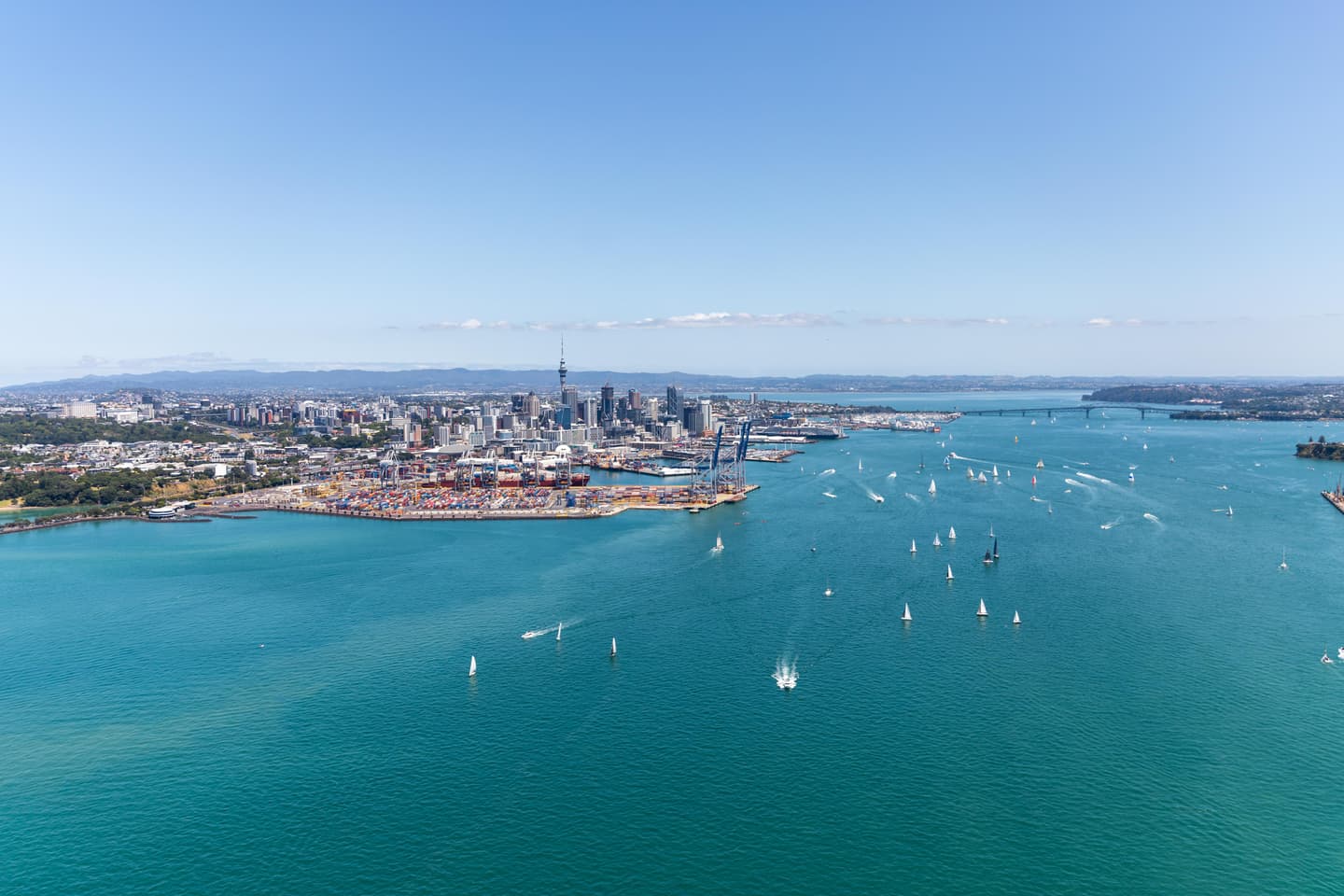 Aerial View of Auckland